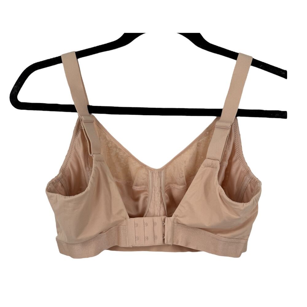 Chantelle 13F8 Norah Supportive Wireless bra nude size 34DDD 34F - Picture 4 of 6